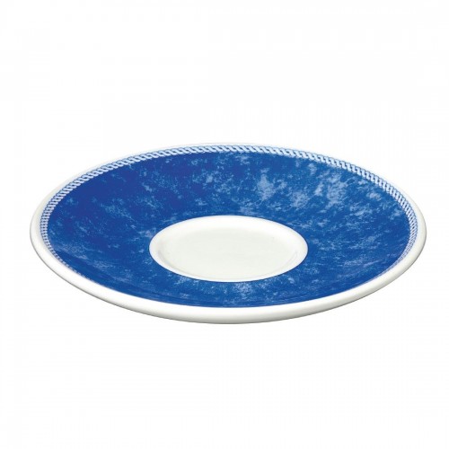 Churchill New Horizons Marble Border Cappuccino Saucers Blue 170mm Churchill New Horizons Marble Border Cappuccino Saucers Blue 170mm