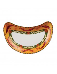 Churchill Salsa Crescent Salad Plates