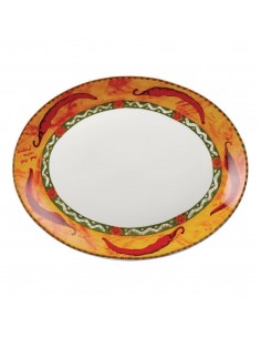 Churchill Salsa Oval Dishes 355mm