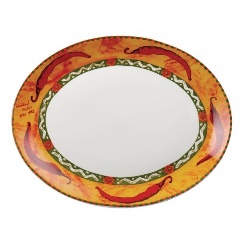 Churchill Salsa Oval Dishes 355mm