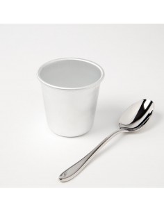 Aluminium dariole Mould 6.5x6cm 2