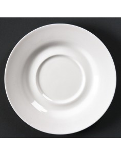 Lumina Fine China Round Saucers 156mm