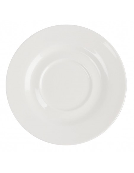 Lumina Fine China Round Saucers 156mm