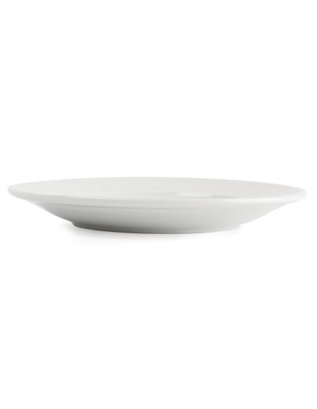 Olympia Linear Wide Rimmed Plates 150mm