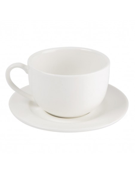 Lumina Fine China Round Saucers 110mm