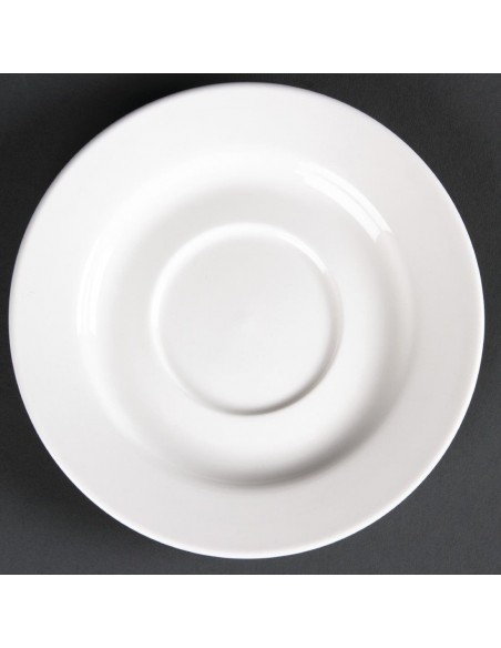 Lumina Fine China Round Saucers 143mm