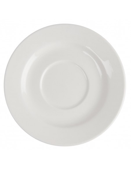 Lumina Fine China Round Saucers 143mm