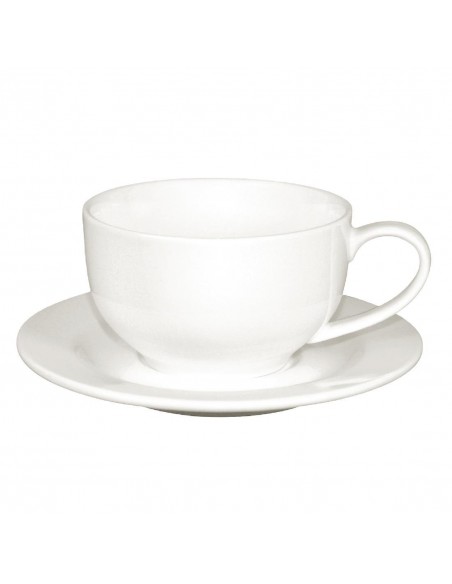 Lumina Fine China Round Saucers 143mm