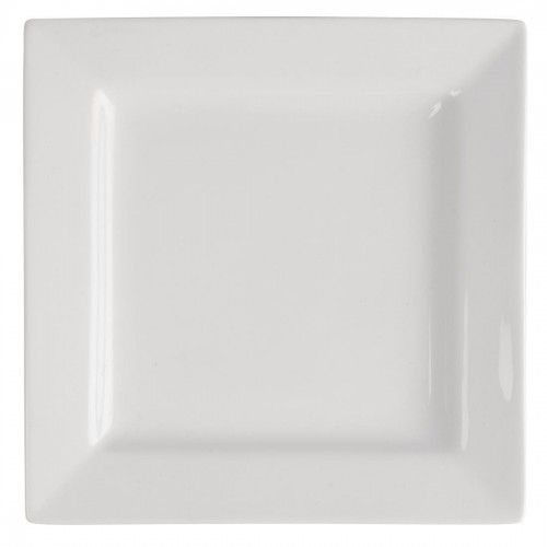 Lumina Fine China Square Plates 265mm