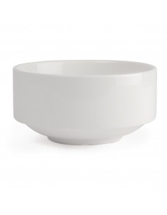 Lumina Fine China Stacking Soup Bowls 398ml 14oz 2