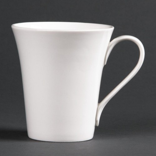 Lumina Fine China Flare Cups 285ml 10oz