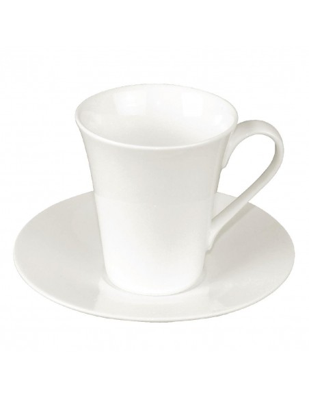 Lumina Fine China Flare Cups 285ml 10oz