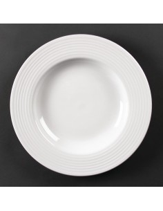 Olympia Linear Pasta Plates 310mm