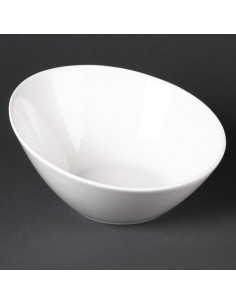 Lumina Fine China Oval Sloping Bowls 202mm 2