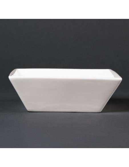 Lumina Fine China Square Bowls 140mm