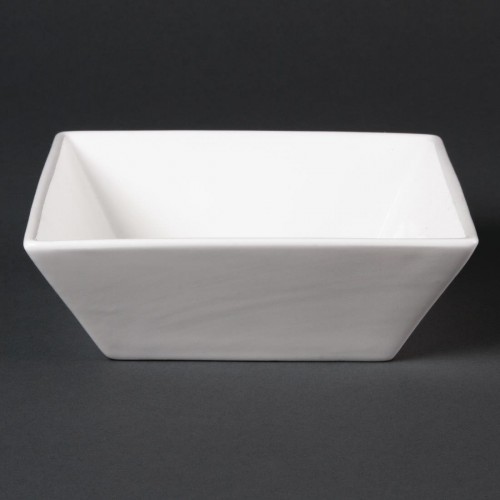 Lumina Fine China Square Bowls 140mm