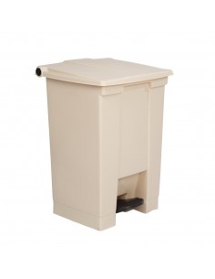 Rubbermaid K808 Beige Pedal Bin