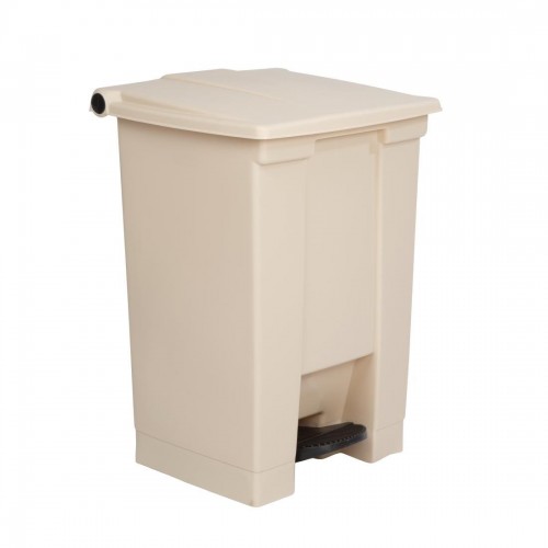 Rubbermaid K808 Beige Pedal Bin