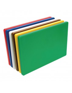 Hygiplas Thick Low Density Chopping Board Set