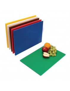 Hygiplas Standard Low Density Chopping Board Set 2
