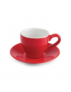 Olympia Cafe Espresso Cups Red 100ml 3.5oz