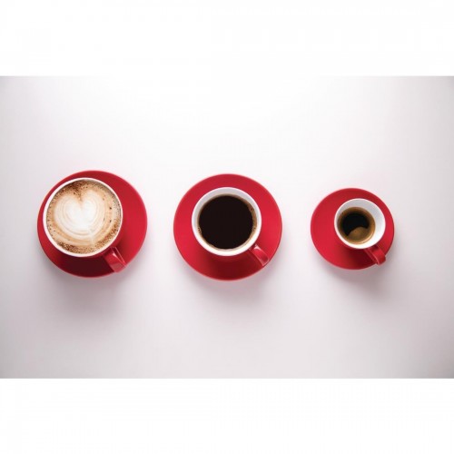 Olympia Cafe Espresso Cups Red 100ml 3.5oz