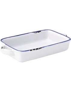 Utopia Avebury Blue Small Rectangular Dish 175mm