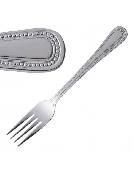 Olympia Bead Dessert Fork
