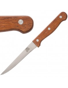 Steak Knife Wooden Handle 115mm