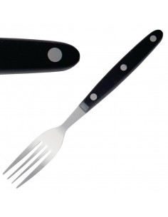 Steak Fork Black Handle 100mm