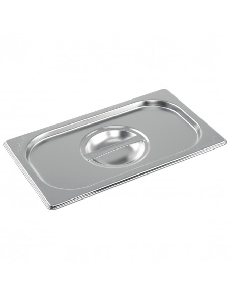 Vogue Stainless Steel 1/4 Gastronorm Lid