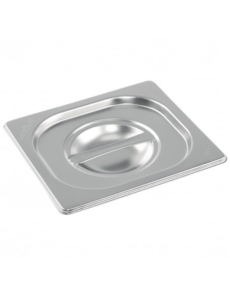 Vogue Stainless Steel 1/6 Gastronorm Lid