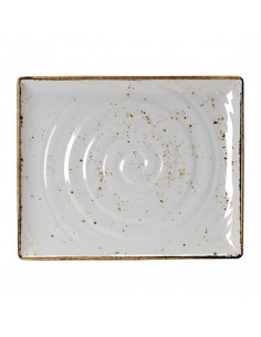 Steelite Craft White Melamine GN 1/2 Rectangular Platter 325mm