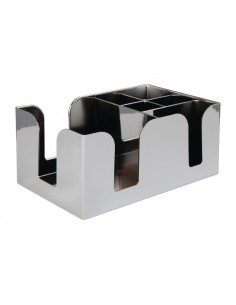 Beaumont Bar Caddy Chrome