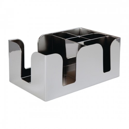 Beaumont Bar Caddy Chrome