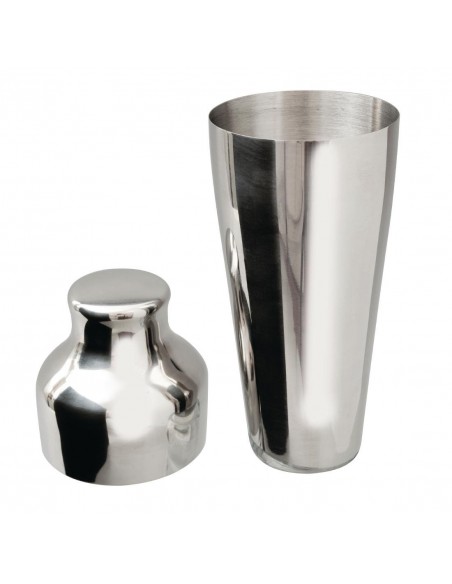 Beaumont Mezclar Art Deco French Cocktail Shaker Stainless Steel
