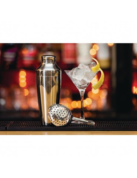Beaumont Mezclar Art Deco French Cocktail Shaker Stainless Steel
