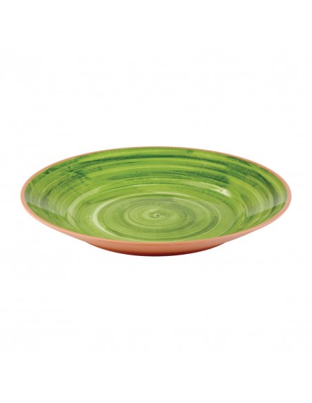 APS La Vida Melamine Plate Round Green 405mm