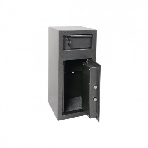 Phoenix Cash Deposit Drop Safe Silver 19Ltr 1K