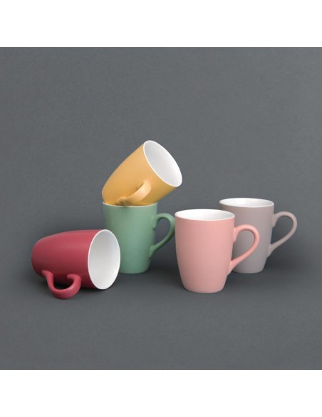 Olympia Matt Pastel Mug Grey 320ml