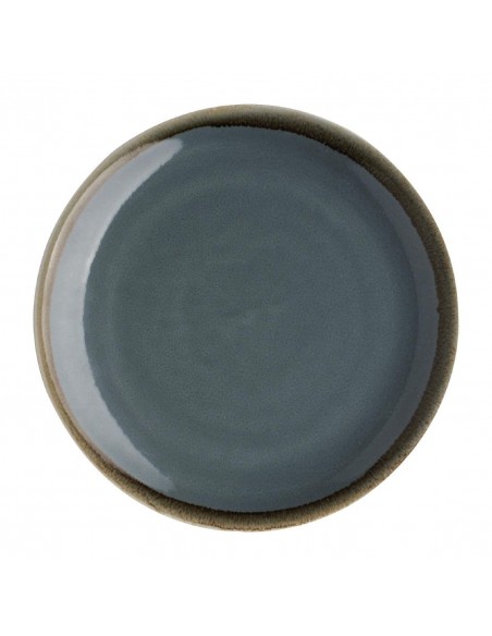 Olympia Kiln Round Coupe Plate Ocean 230mm