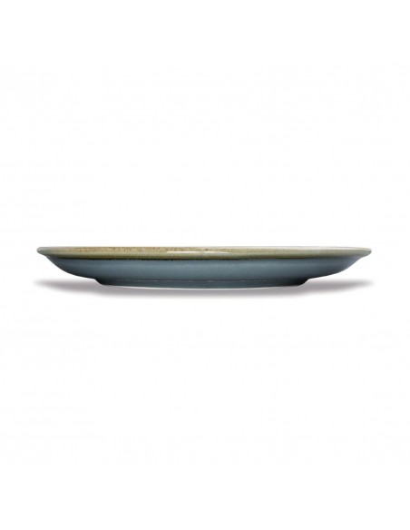 Olympia Kiln Round Coupe Plate Ocean 230mm