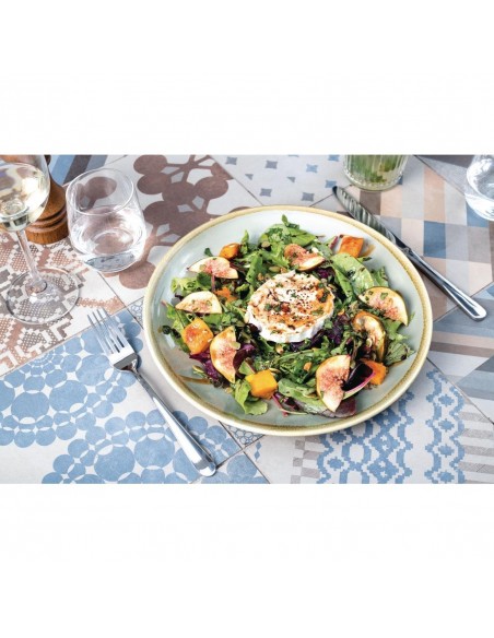 Olympia Kiln Round Coupe Plate Moss 230mm