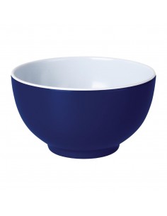 Kristallon Gala Colour Rim Melamine Bowl Blue 125mm