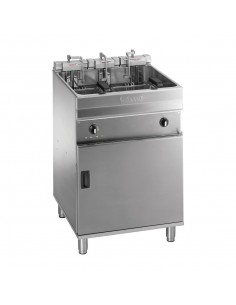 Valentine Single Tank Twin Basket Free Standing Electric Filtration Fryer Evo 600P