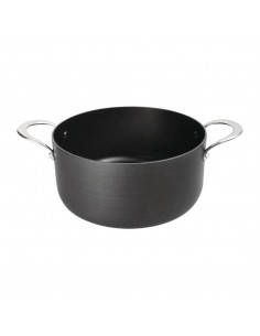 Vogue Anodised Aluminium Non Stick Casserole Pan 240mm