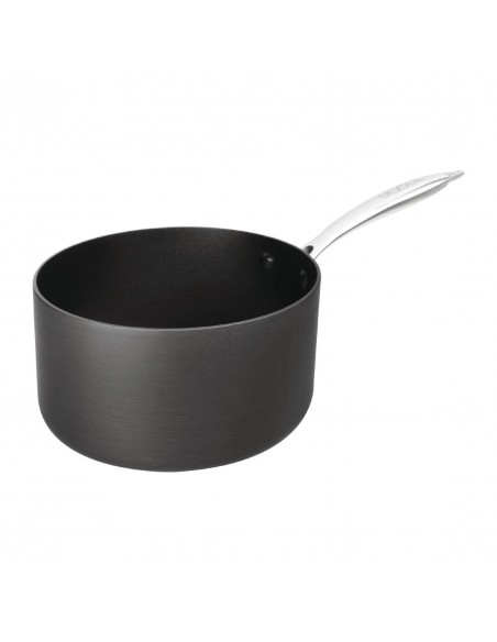 Vogue Annodised Aluminium Non Stick Sauce Pan 180mm