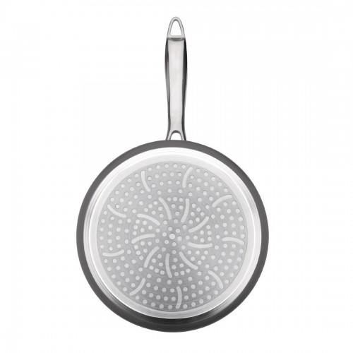 Vogue Annodised Aluminium Non Stick Sauce Pan 180mm