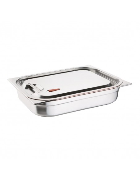 Vogue Stainless Steel and Silicone Sealable Gastronorm Lid 1/1
