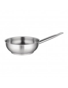 Vogue Stainless Steel Saute Pan 240mm